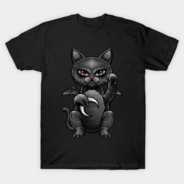 unlucky cat T-Shirt by LillyRise